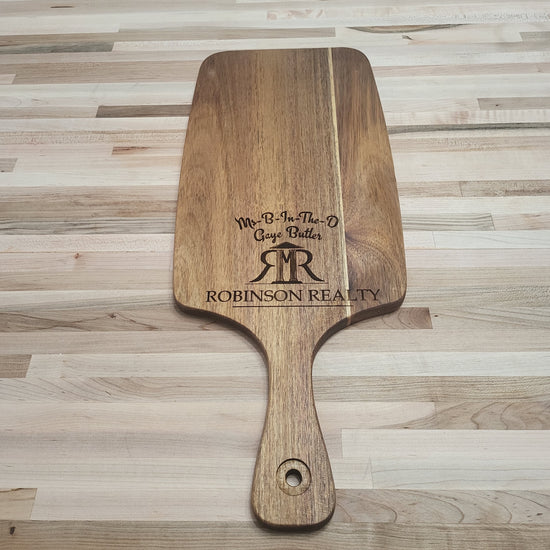 Long Large Acacia Cutting Board 8x20